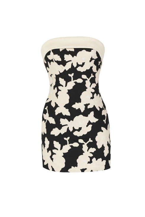 Faux Leather Detailed Bodycon Mini Dress